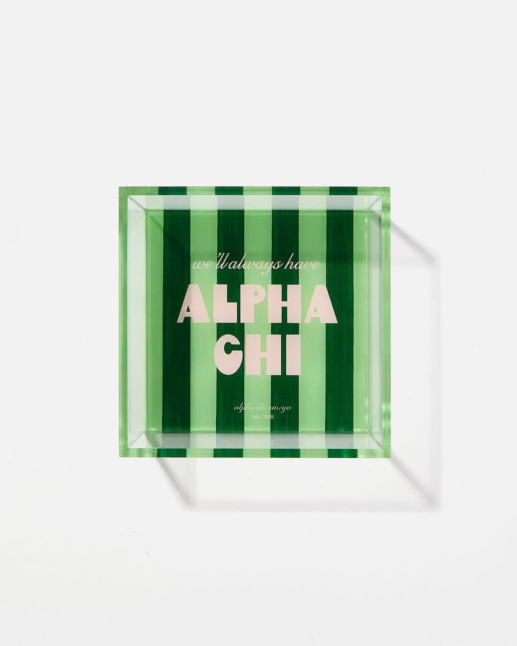 Tart By Taylor Sorority Striped Trinket Tray