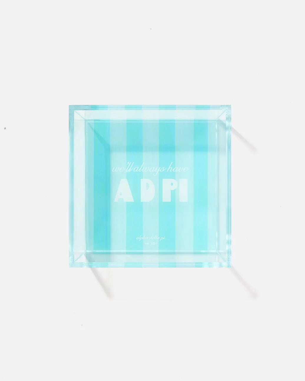 Tart By Taylor Sorority Striped Trinket Tray