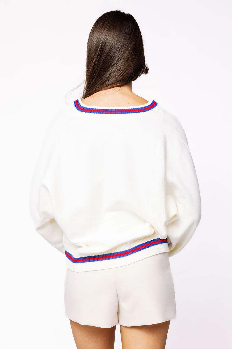 Queen Of Sparkles Ole Miss Cuffed Sweater