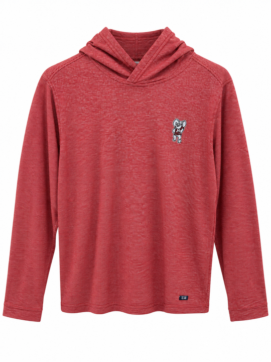 Cutter & Buck Vault 9 Adapt Eco Stripe Hooded Pullover "Big Al"
