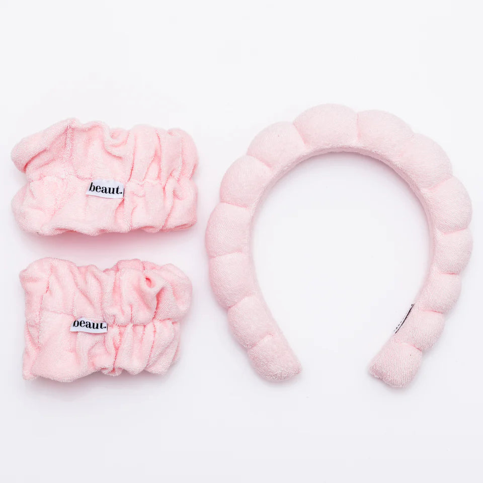 Beaut Bubble Headband &amp; Wristband Set