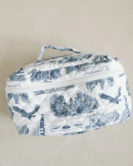 Gracefully Made Auburn University Make Up Toiletry Bag