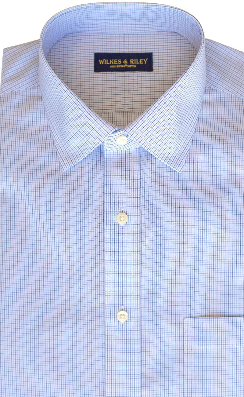 Wilkes & Riley Microcheck Classic Fit