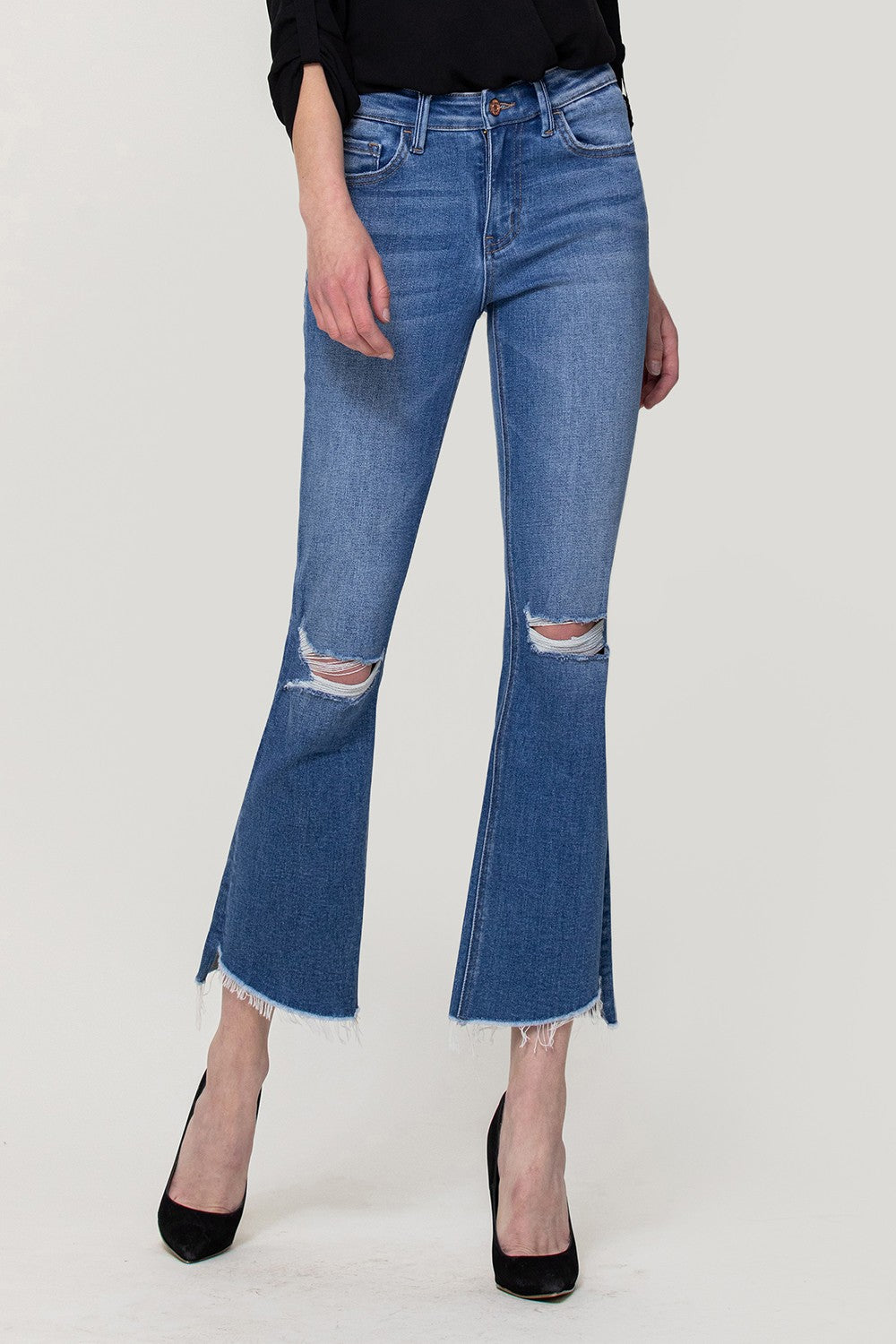 Flying Monkey Mid Rise Jeans