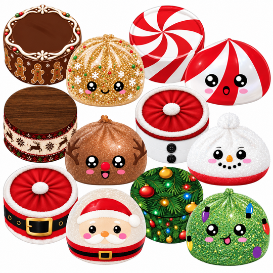 Christmas Dumpling Squishy Toy Blind Box