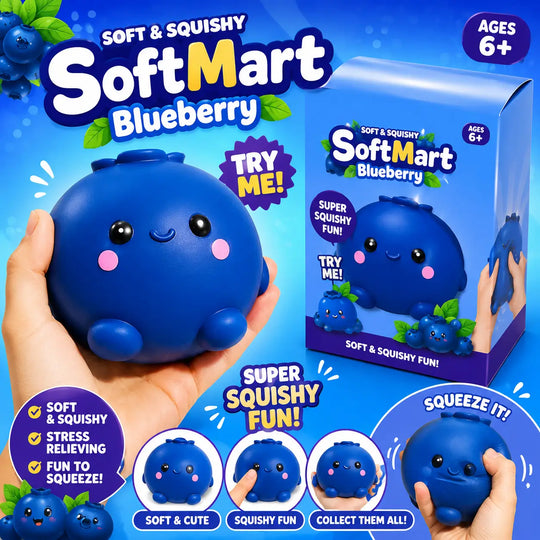 Jumbo Blueberry Squishy