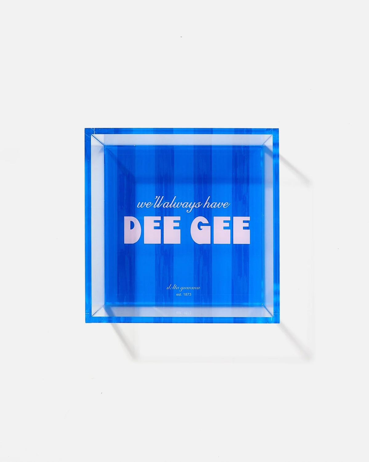 Tart By Taylor Sorority Striped Trinket Tray