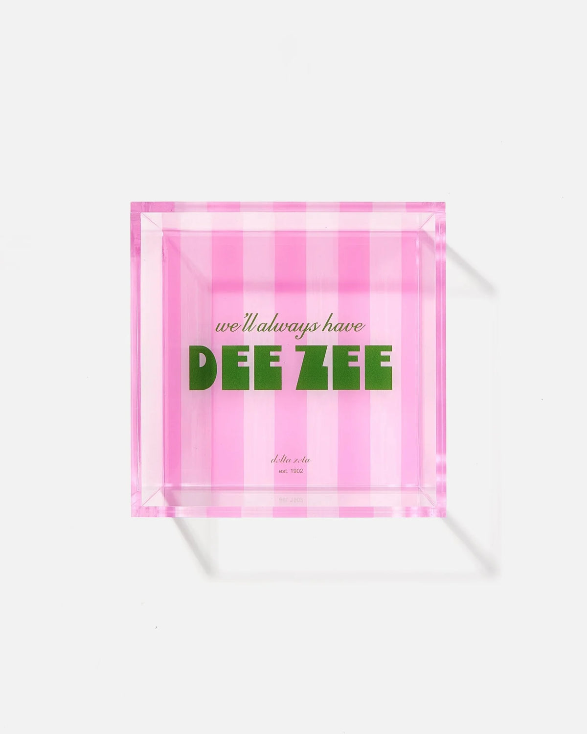 Tart By Taylor Sorority Striped Trinket Tray