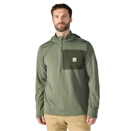 Carhartt Force Ironwood Relaxed Half-Zip Hoodie