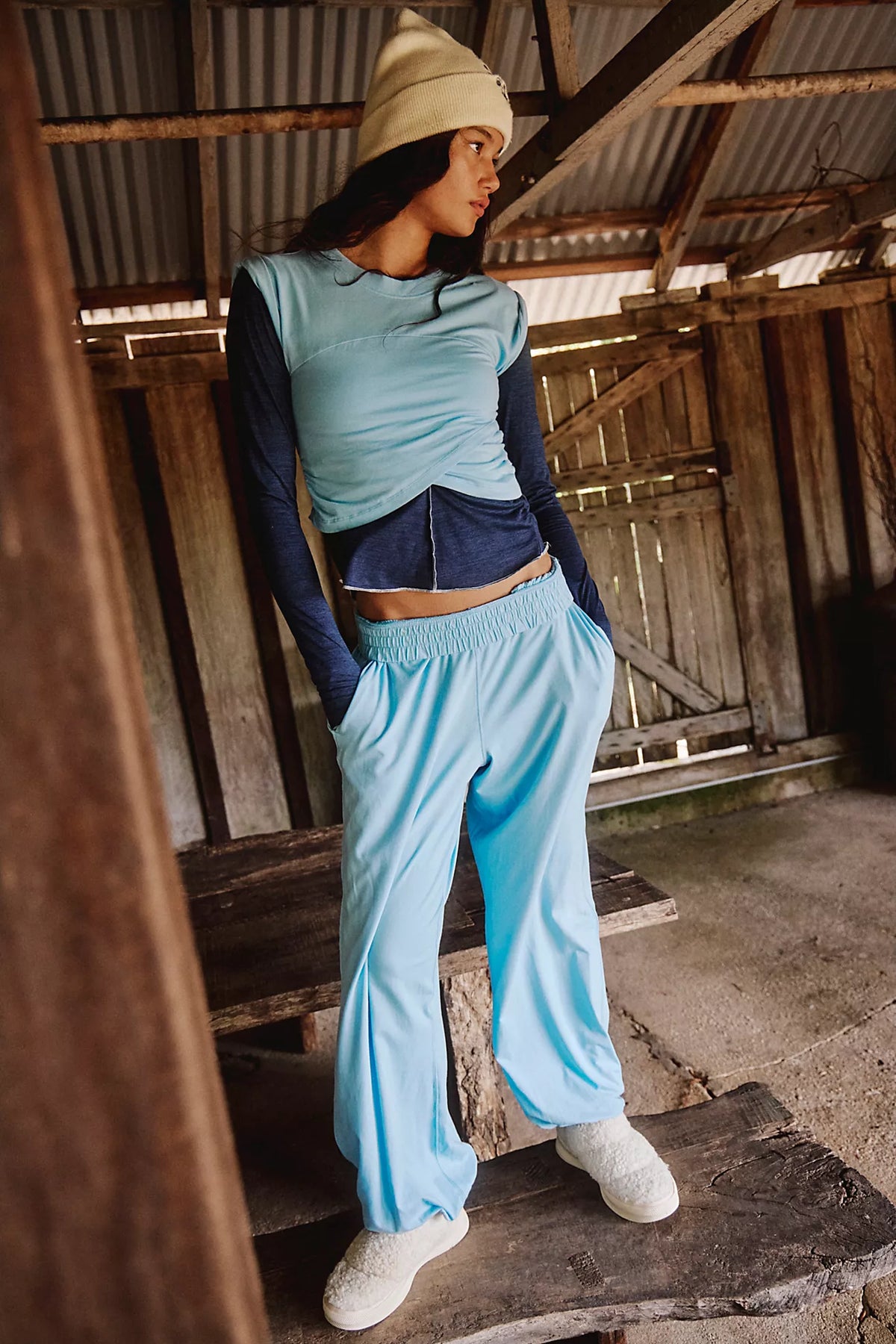 Free People Hot Shot Crossover Bottom