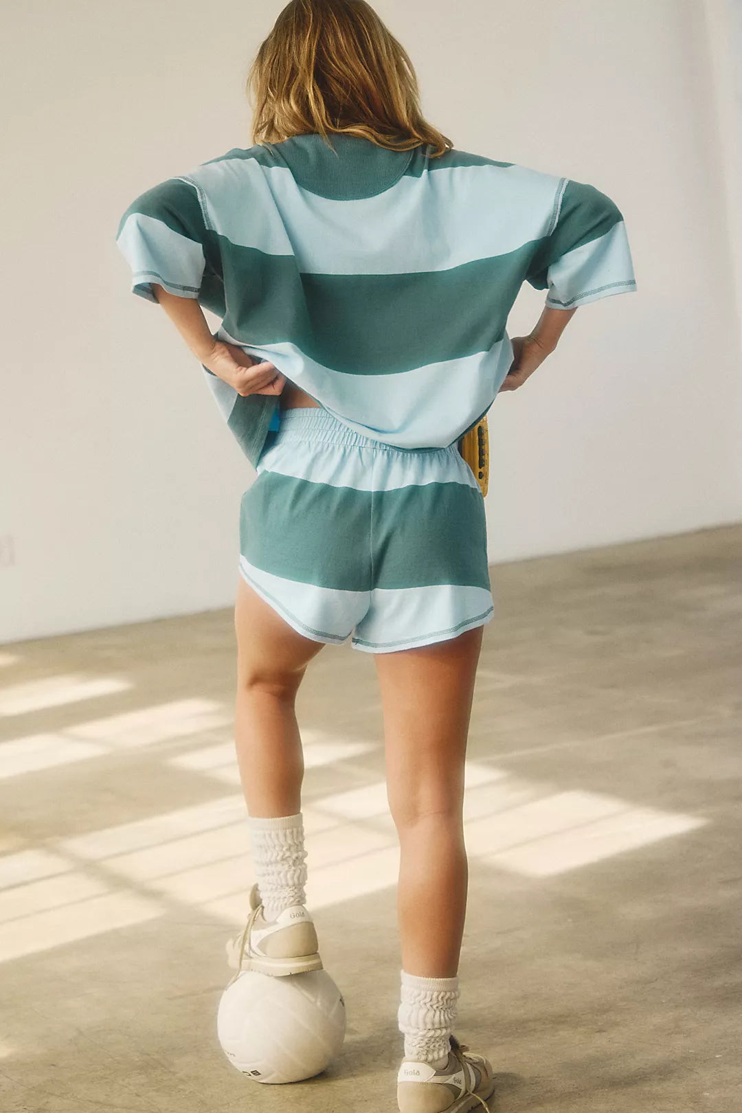 FP Movement Free People Retro Rugby Short