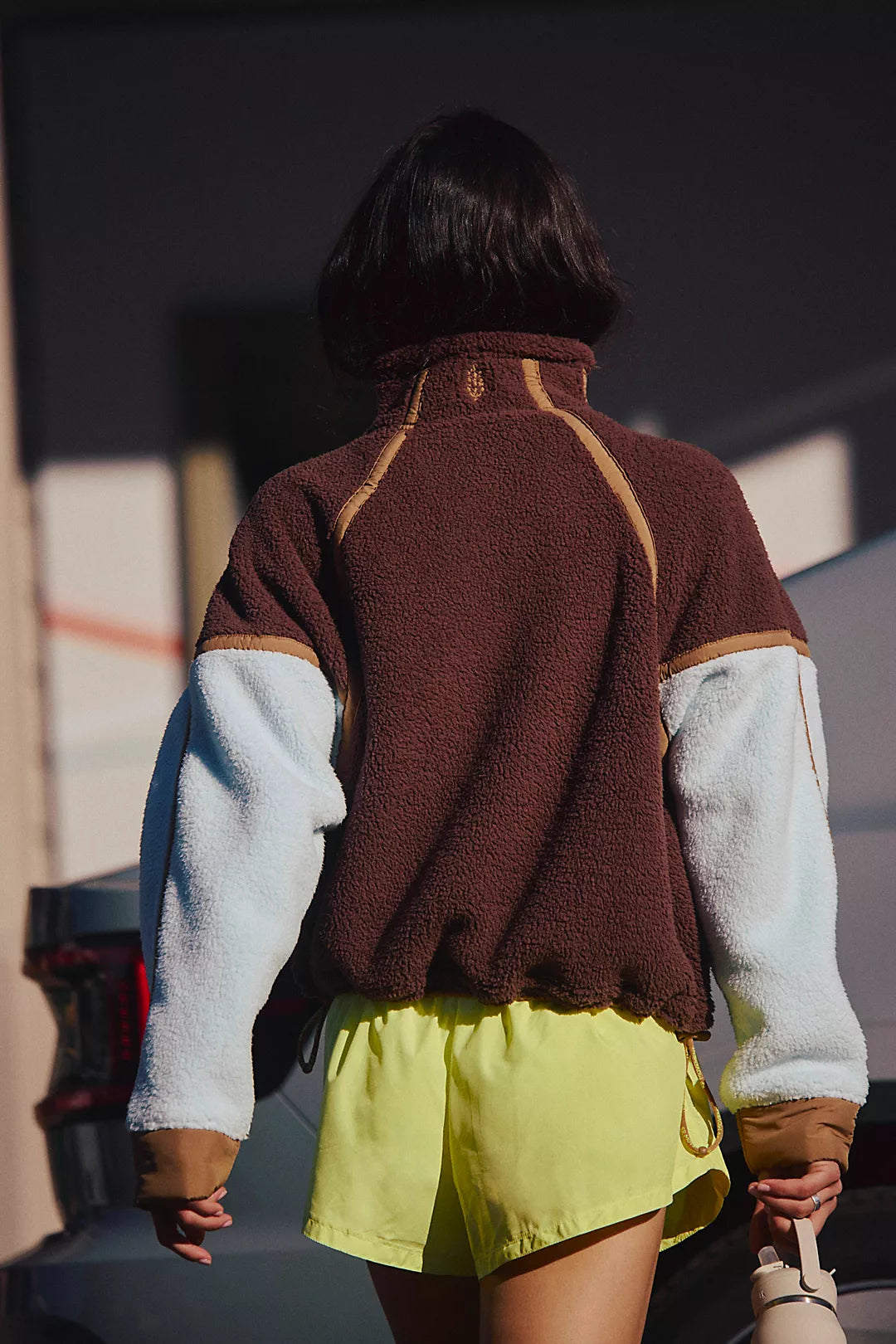 Free People Mountain High 1/2 Zip Colorblock