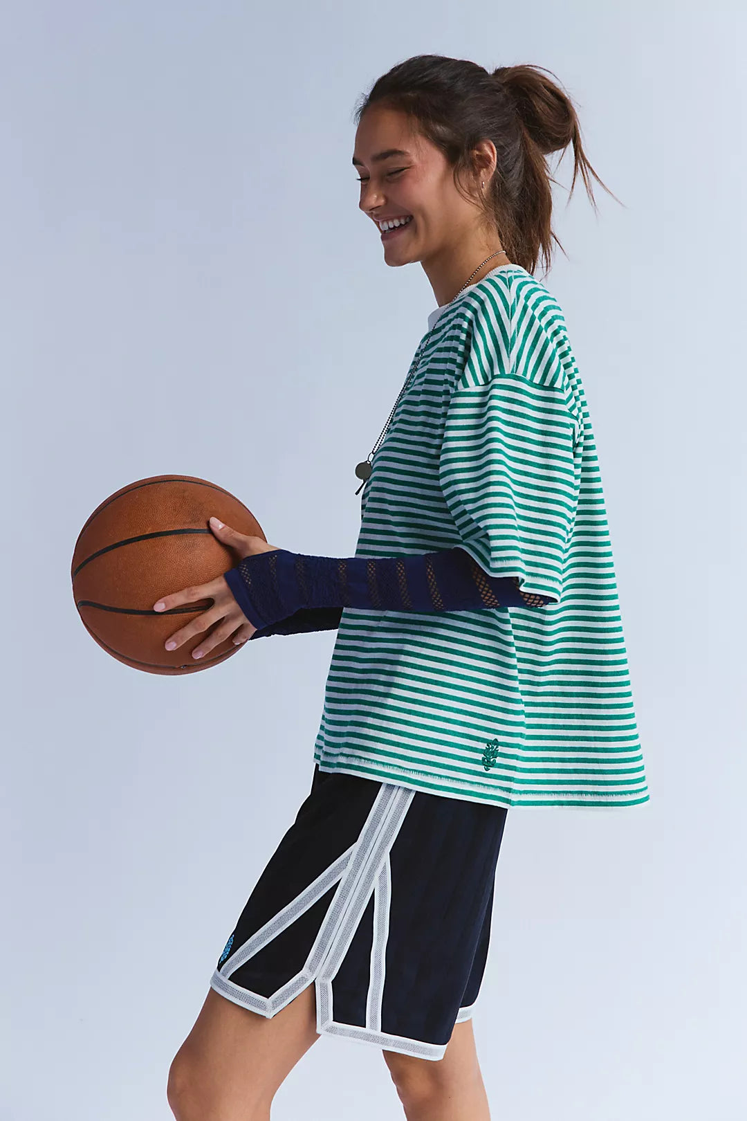 FP Movement Stripe Tackle Tee