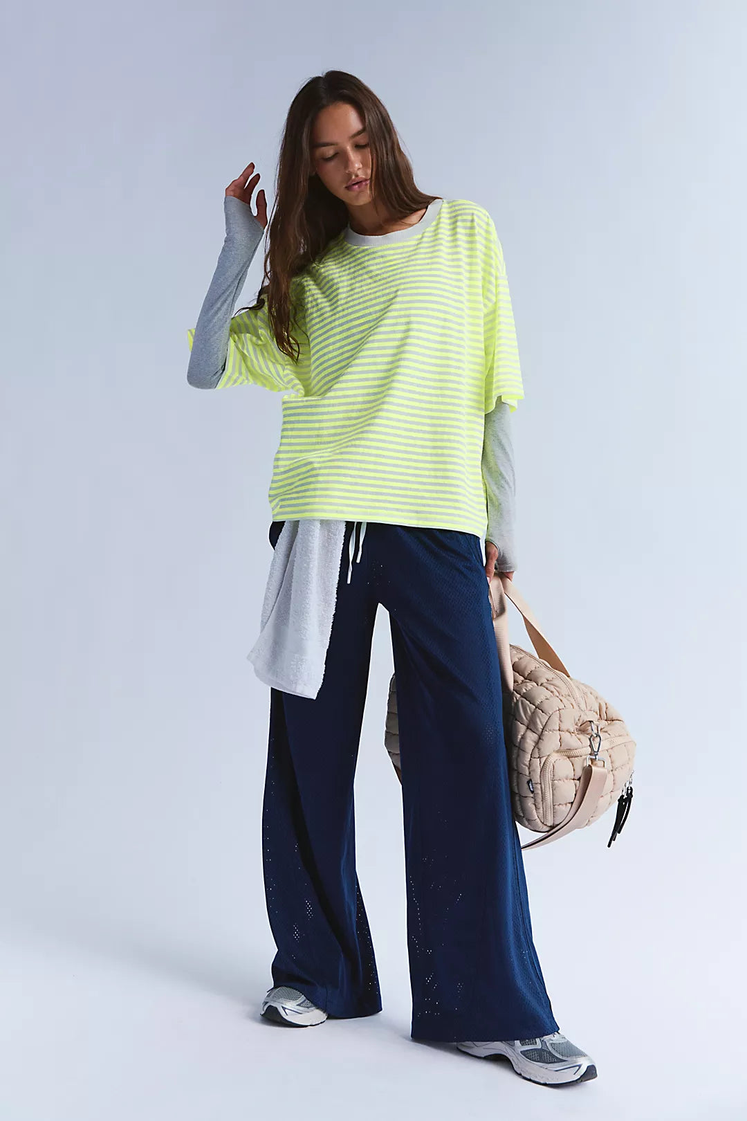 FP Movement Stripe Tackle Tee