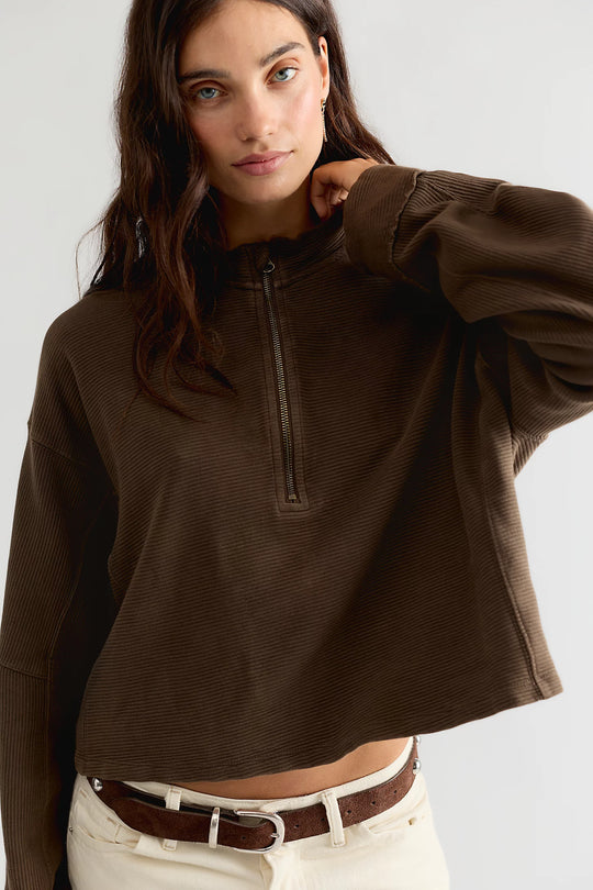 We The Free Celeste Quarter Zip