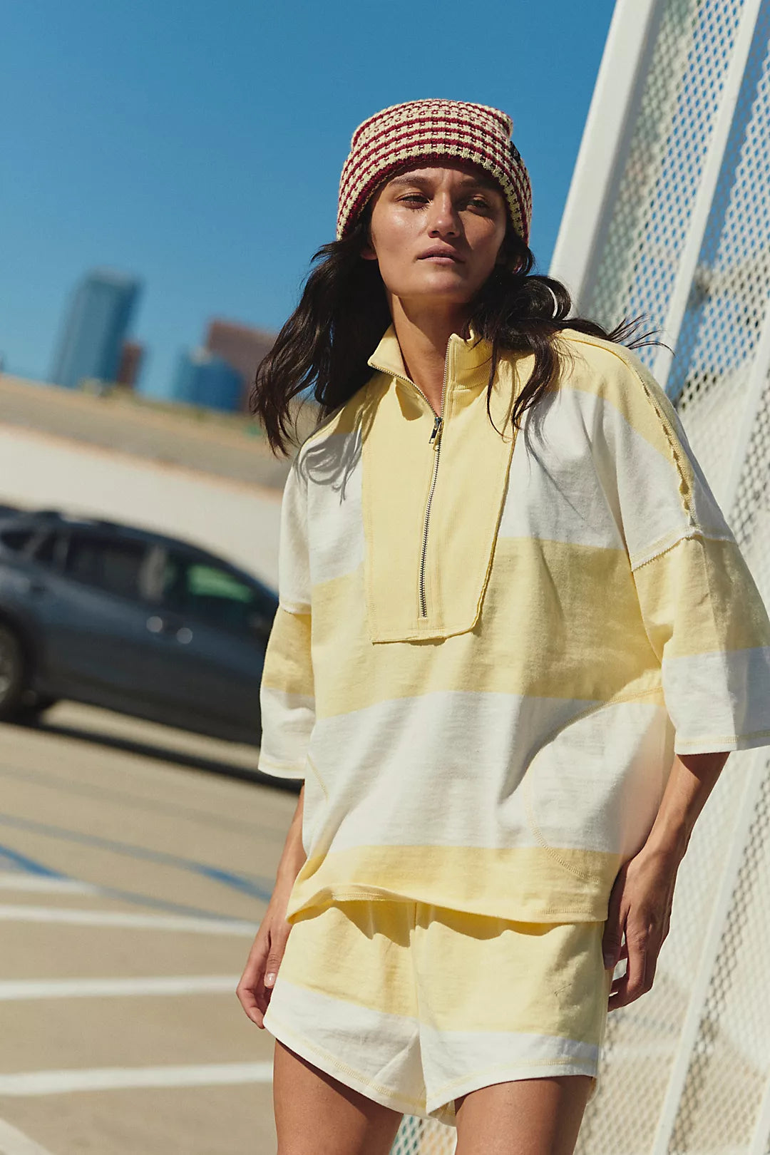 FP Movement Free People Retro Rugby Short