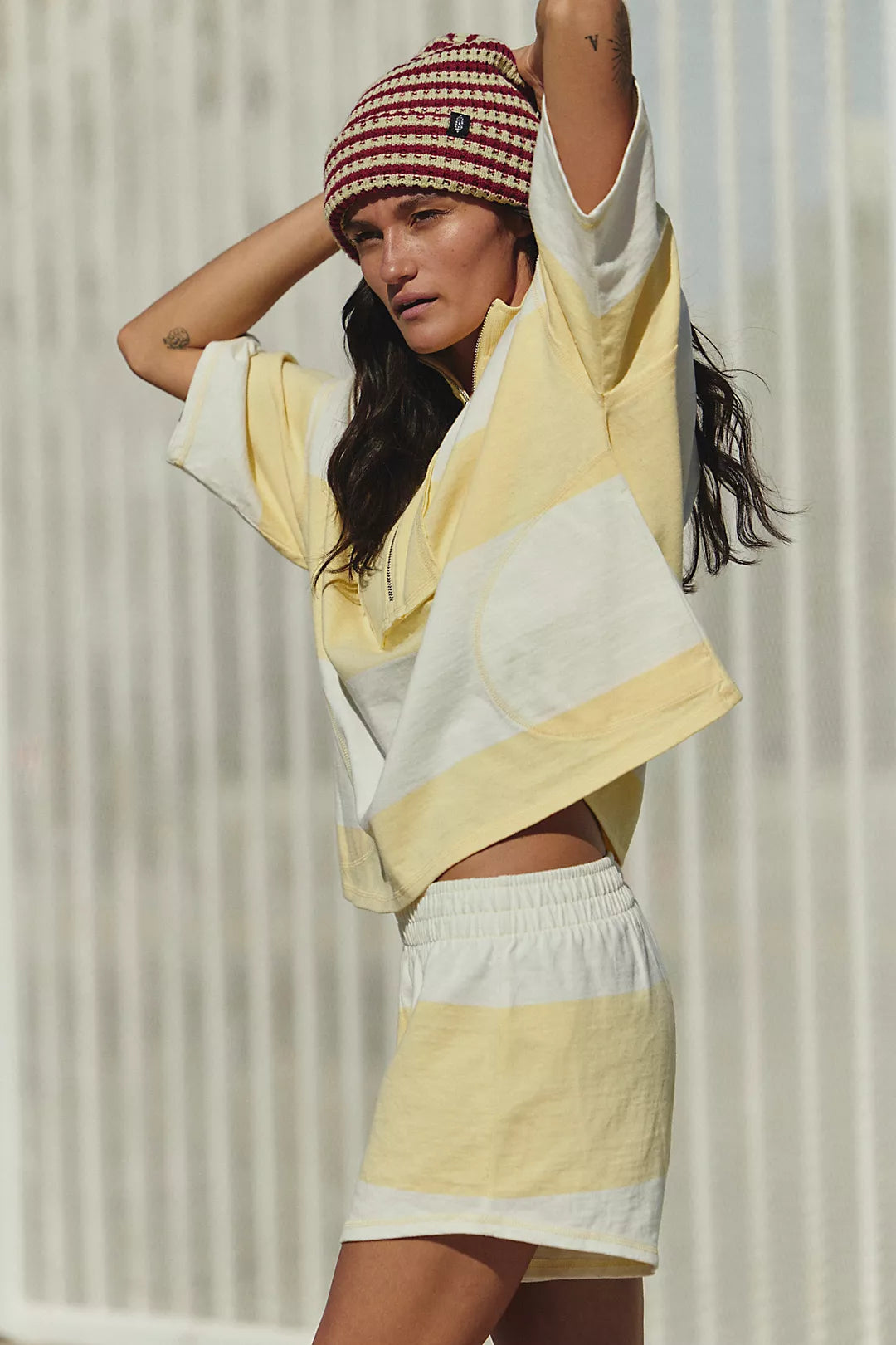 FP Movement Free People Retro Rugby Short