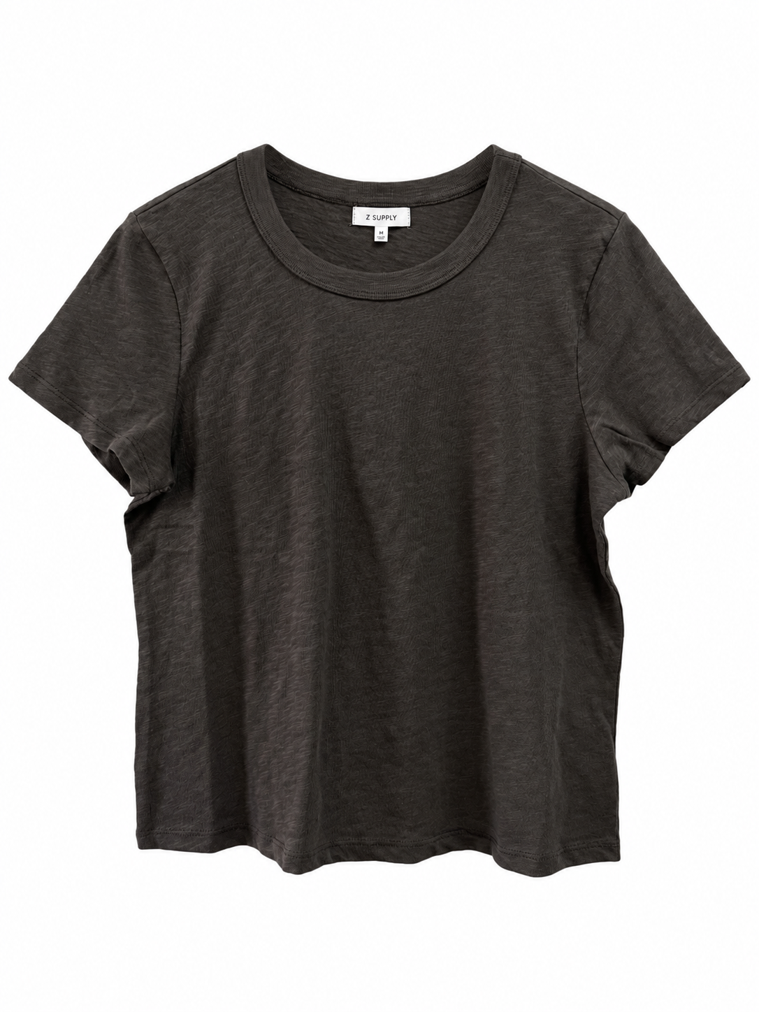 brown t-shirt on a white background