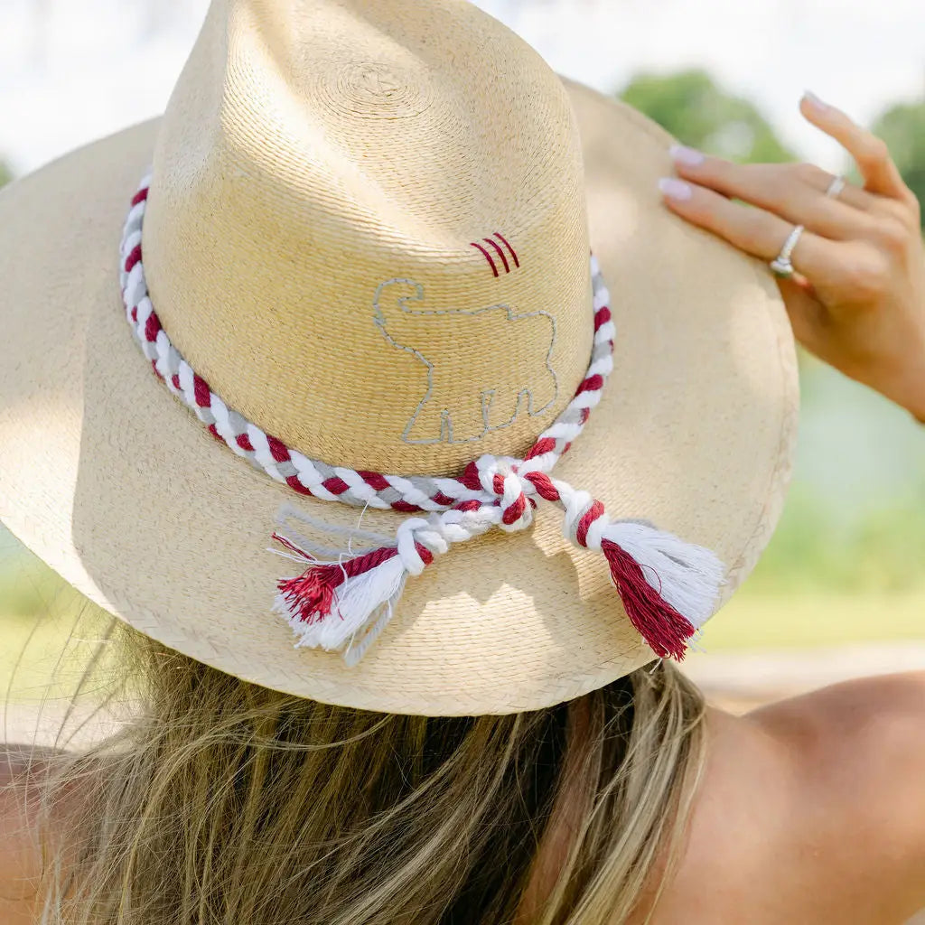 Tipsy Threads Natural Palm Hat