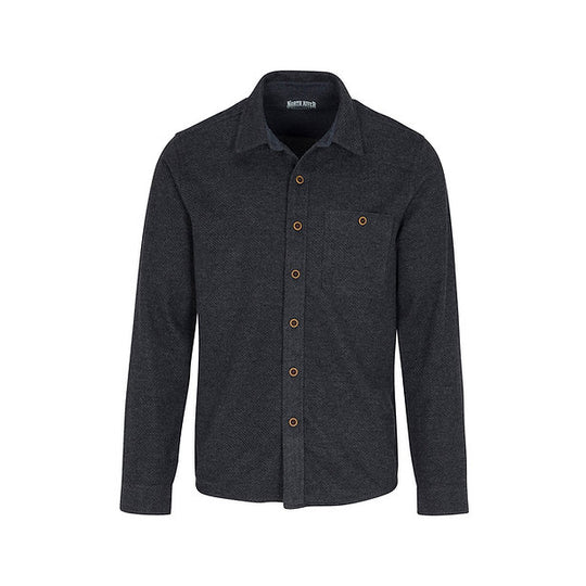 North River Two Tone Sweater Knit Shirt