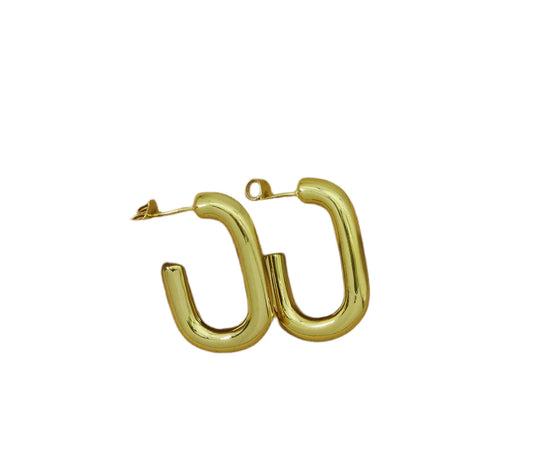 Lauren Kenzie Oval Hoops