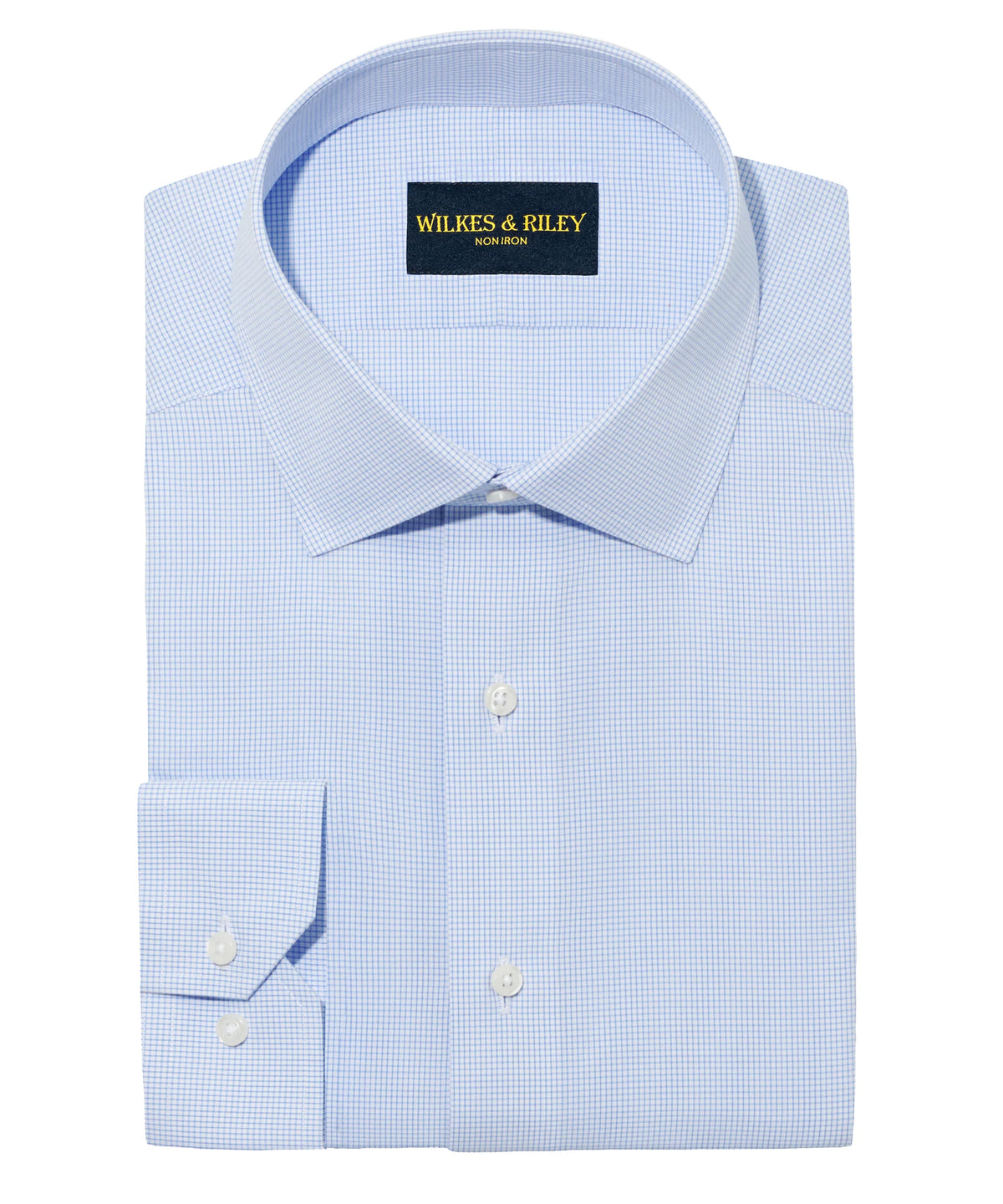 Wilkes & Riley Mini Check Tailored Fit