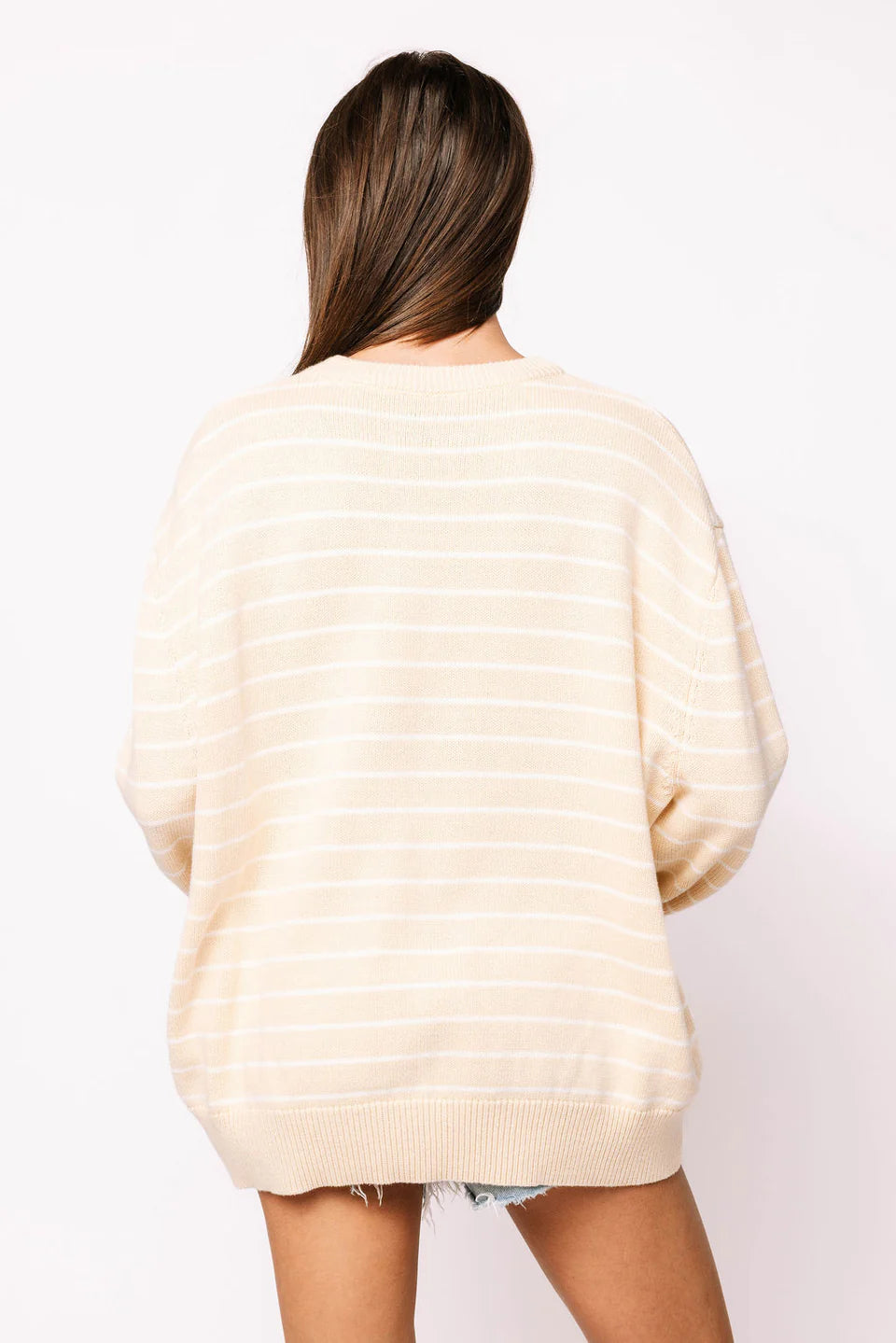 QOS Alabama Stripe Vintage Team Sweater