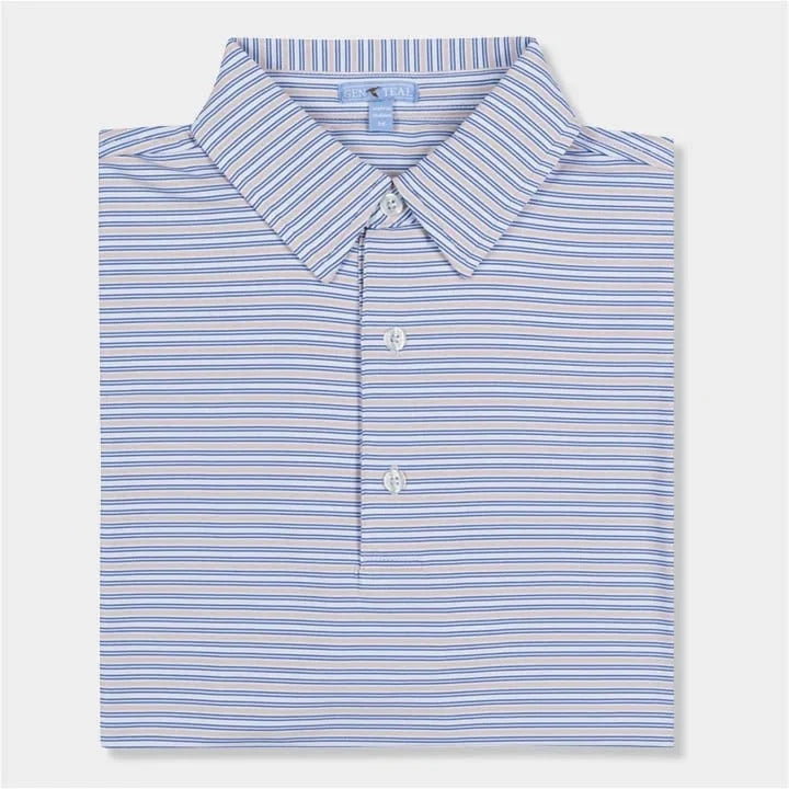 Black Friday Gen Teal Oasis Stripe Polo