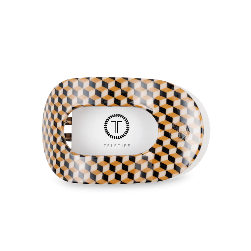 Teleties Large Flat Round Clip