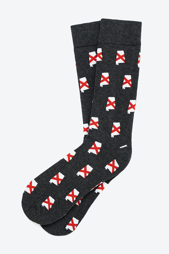 Wild Attire Alabama State Flag Socks