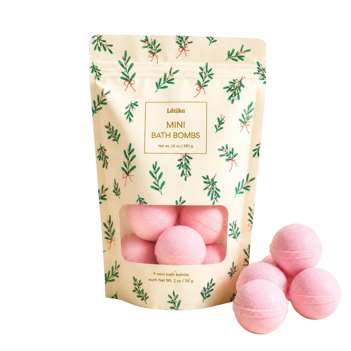 bag of mini bath bombs 