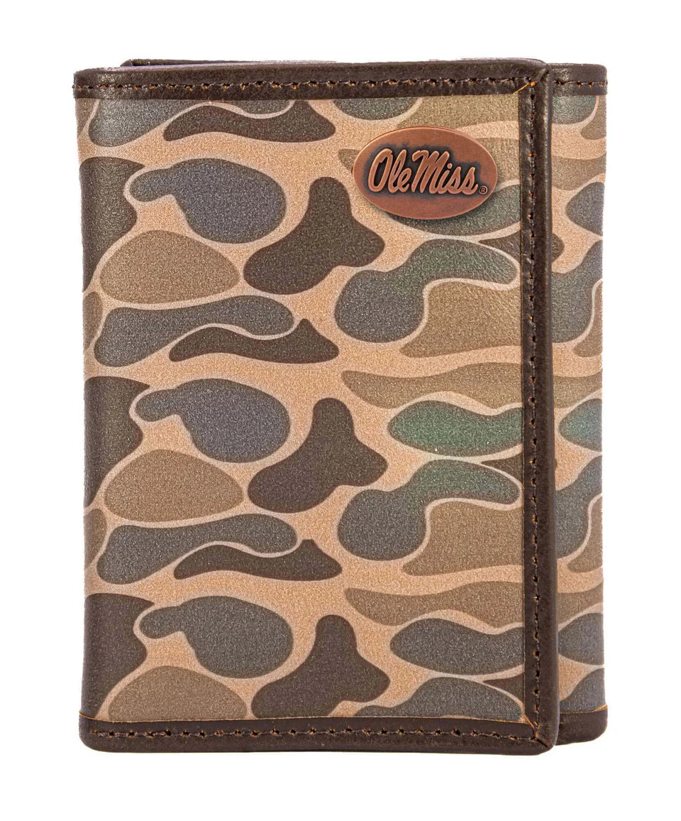 Zeppelin Old School Camo Trifold Wallet
