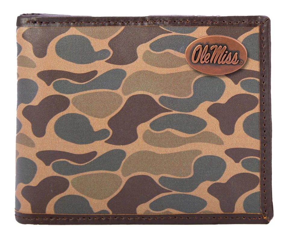 Zeppelin Old School Camo Passcase Wallet
