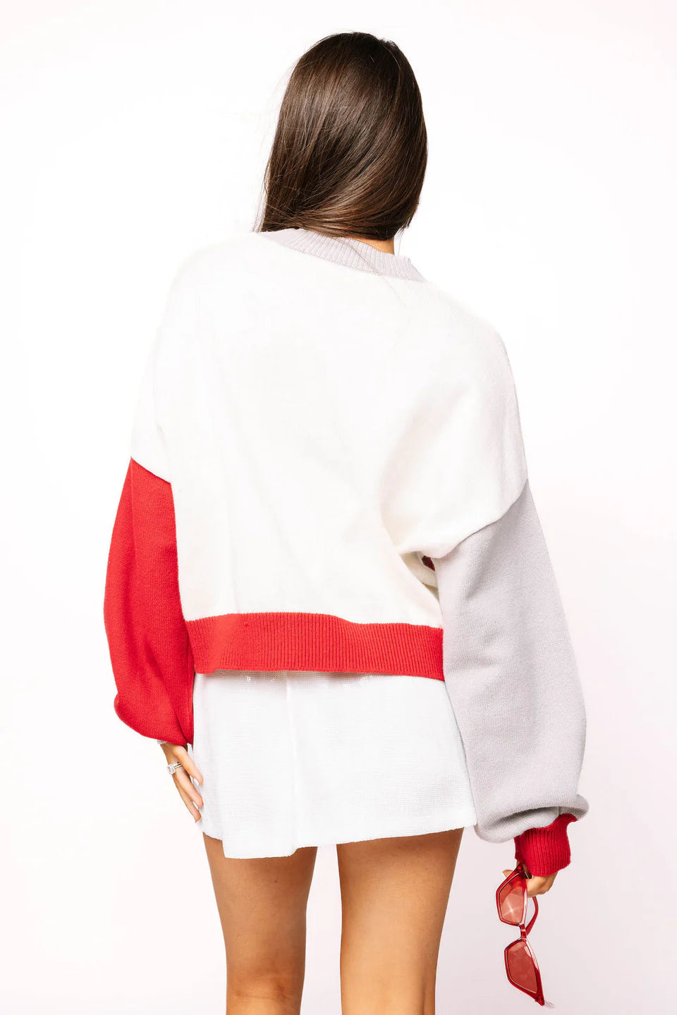 Queen Of Sparkles Alabama Pennant Sweater