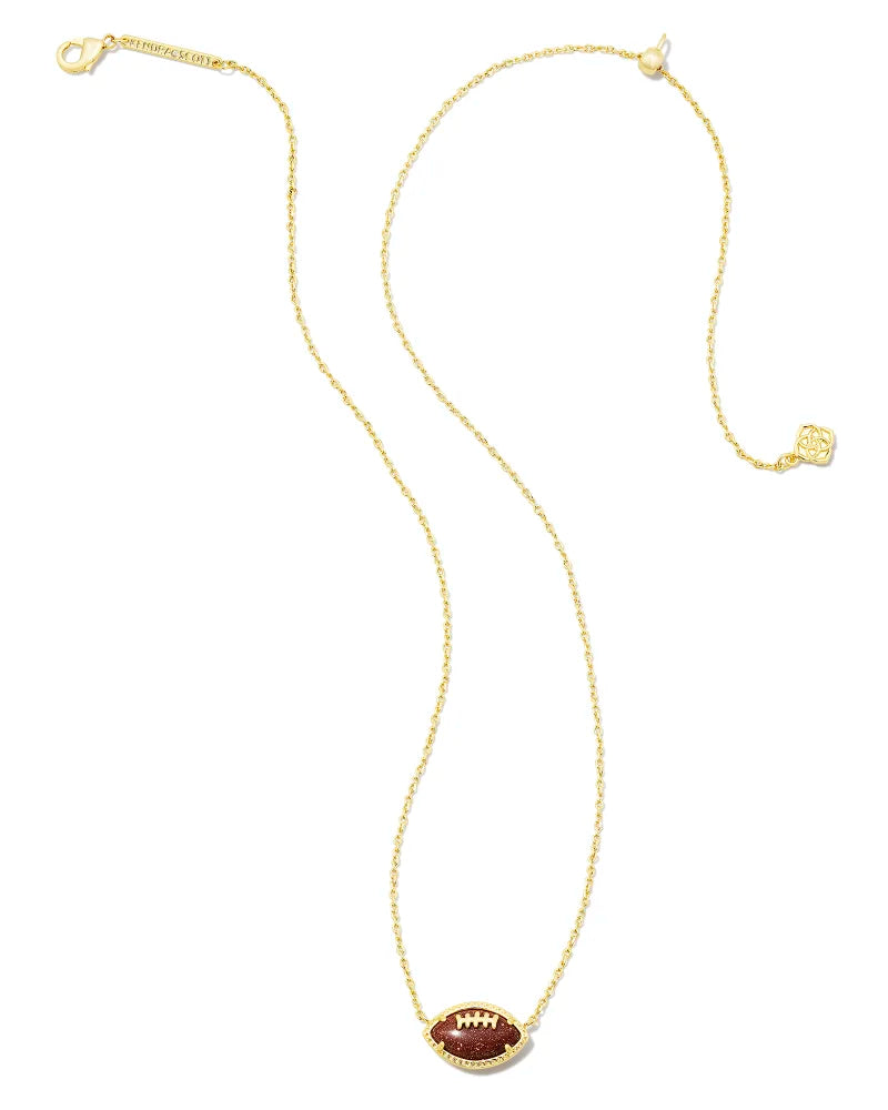 Kendra Scott Football Necklace