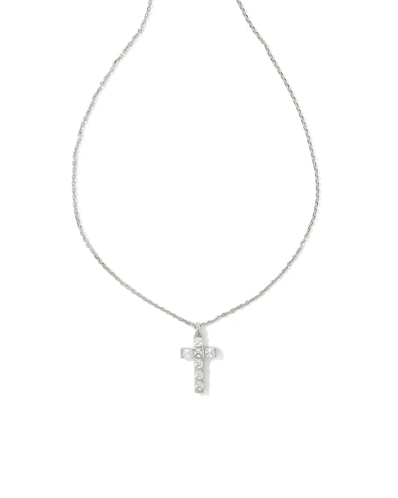 Kendra Scott Cross Crystal Pendant