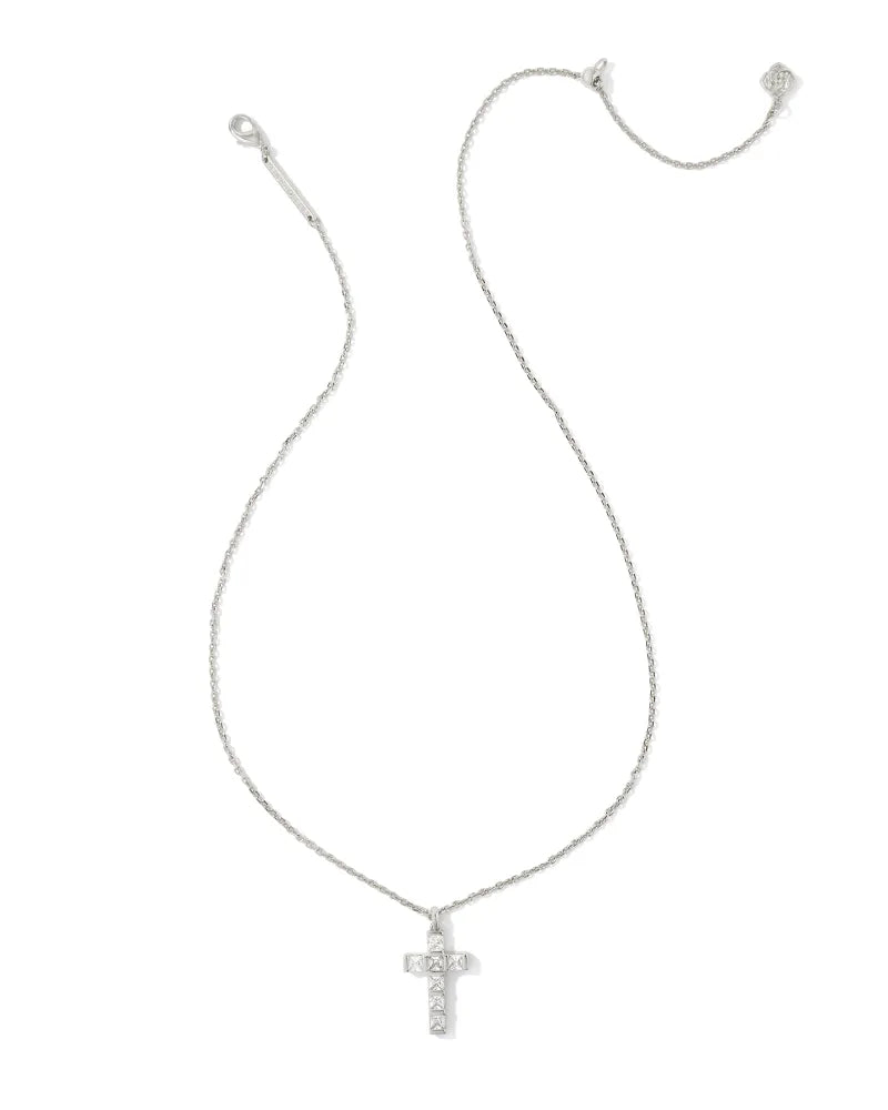 Kendra Scott Cross Crystal Pendant