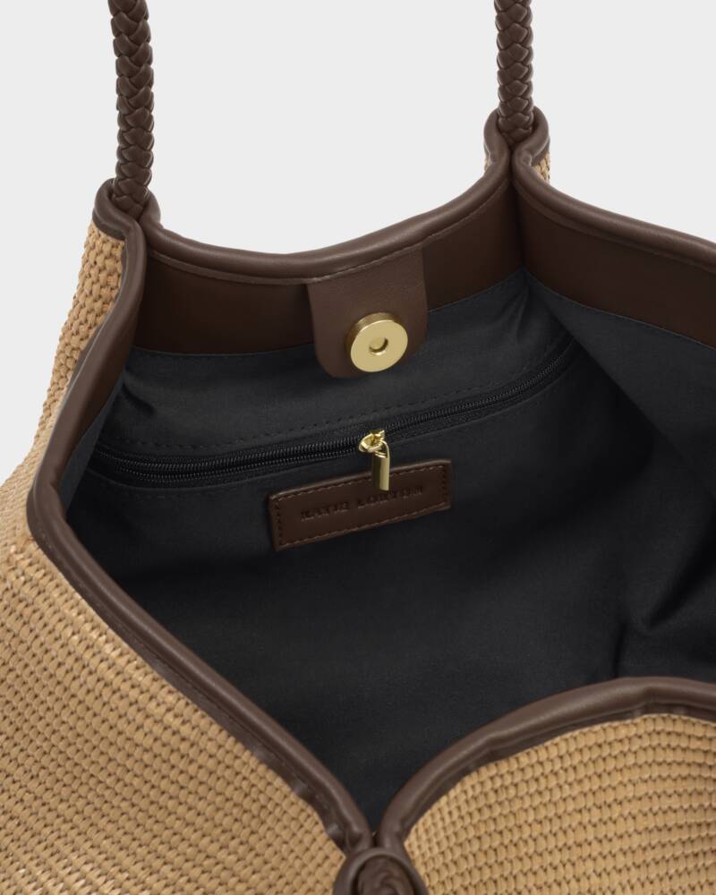 Katie Loxton Nova Raffia Small Shoulder Tote