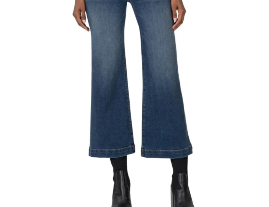 Kut Meg High Rise Wide Leg Jean