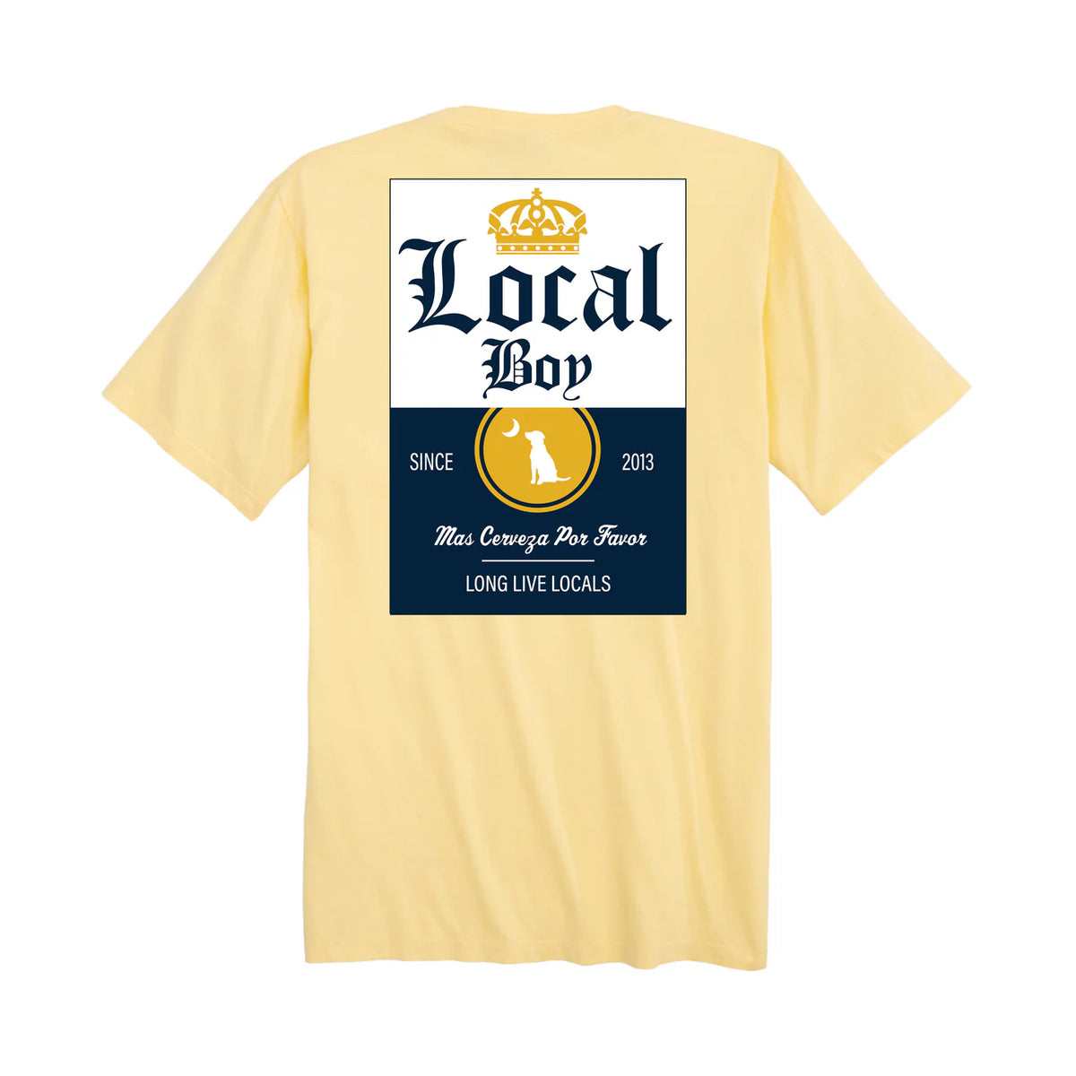 Local Boy Mas Cerveza Tee