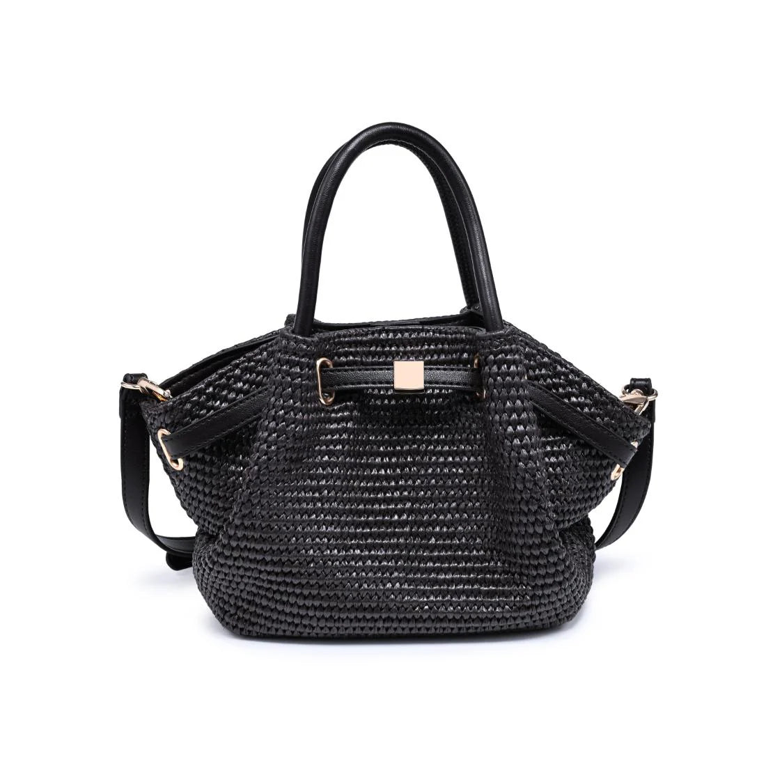 Urban Expressions Selena Straw Crossbody Bag
