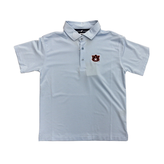 Boys' Auburn Stripe Polo