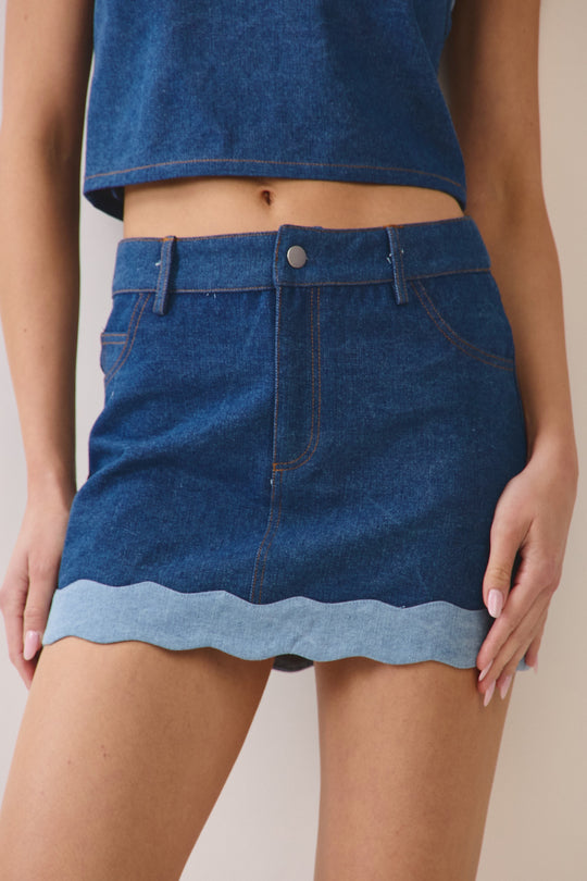 Rory Denim Skirt