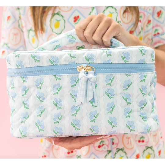 Quilted Cosmetic Bag