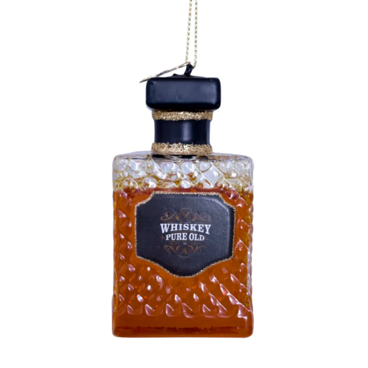 Whiskey Bottle Ornament