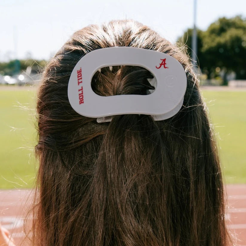 Teleties Medium Gameday Flat Round Clip