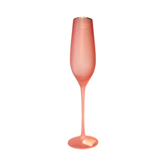 Frosted Champagne Flute