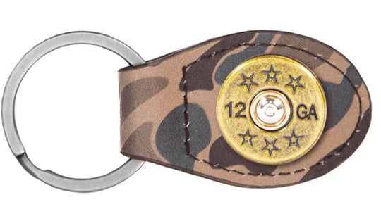 Zeppelin Old School Camo Oval Key Fob
