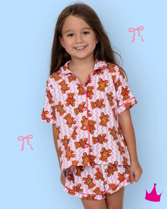 Girls' Azarhia Squiggly Bears Bottom