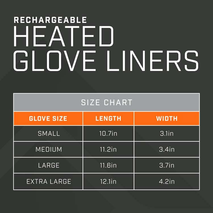 Thaw Heated Glove Liners